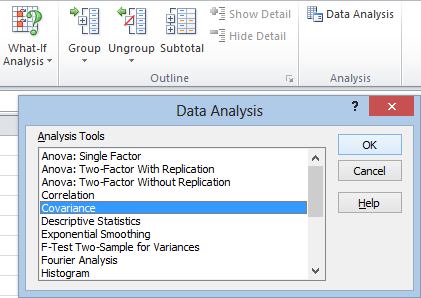 how to get statistical analysis in excel